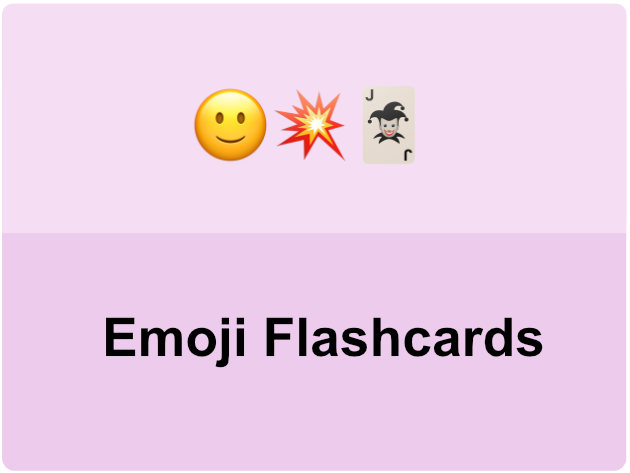 Emoji Flashcards